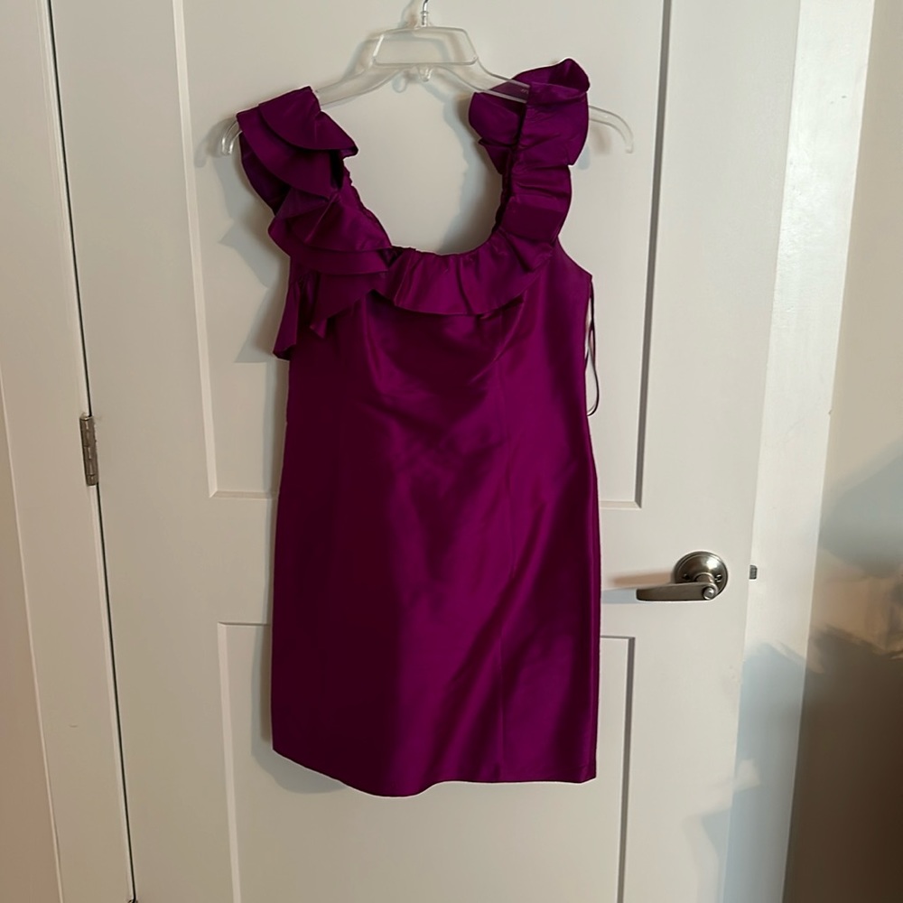 Belle by oasis elegant dress worn once size 12 purplish
